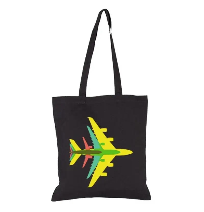 Borsa di tela tela borsa dell'aereo