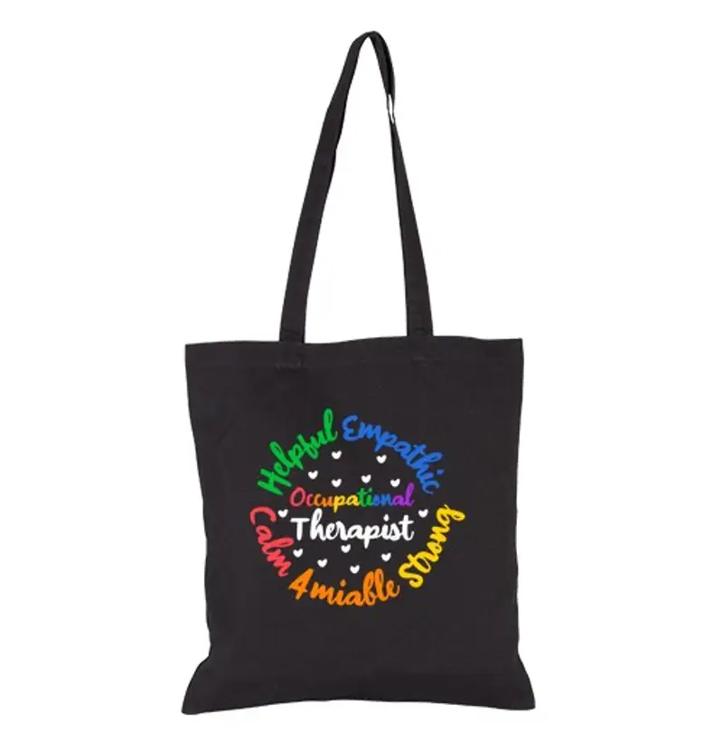 Borsa di tela terapista occupazionale uomini donne