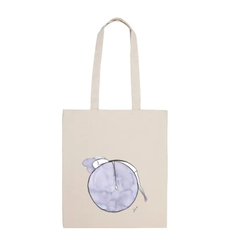 Borsa di tela Tote bag 100% cotone