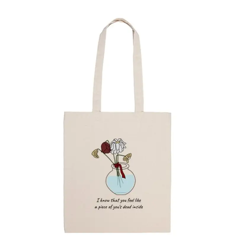 Borsa di tela tote bag harry house matilda