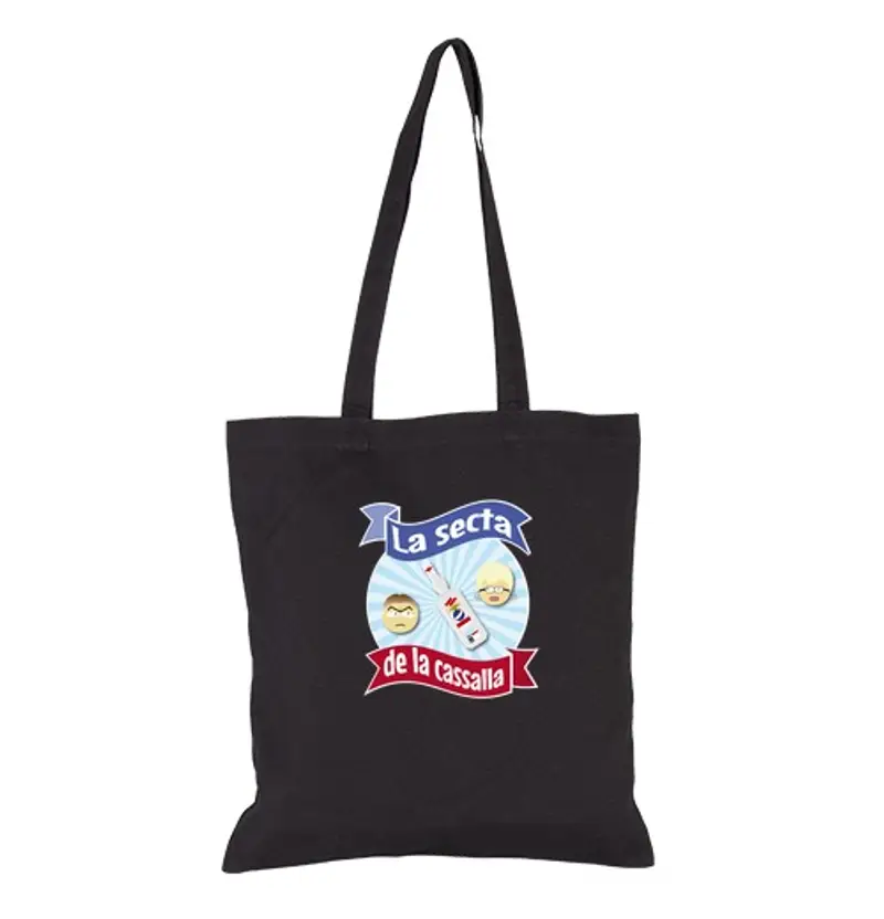 Borsa di tela Tote bags, black color