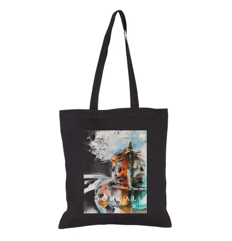 Borsa di tela Tote bags, black color