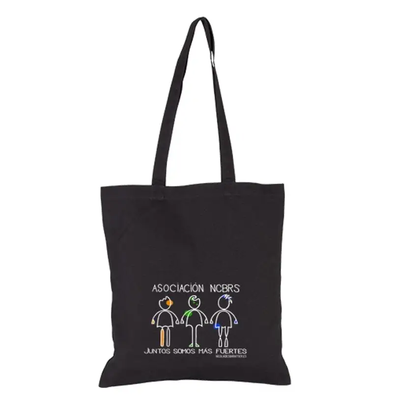 Borsa di tela Tote bags, black color