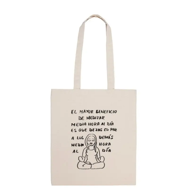 Borsa di tela Tote bags, natural color