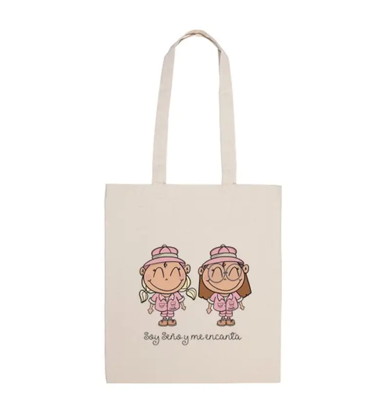 Borsa di tela Tote bags, natural color