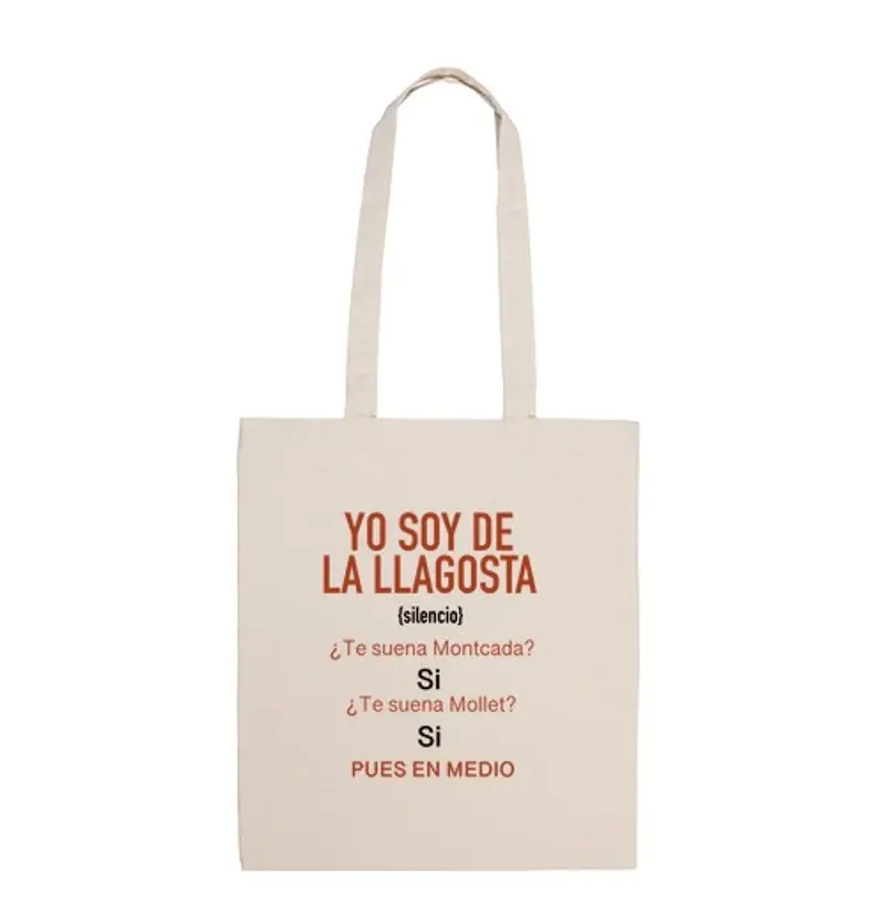 Borsa di tela Tote bags, natural color