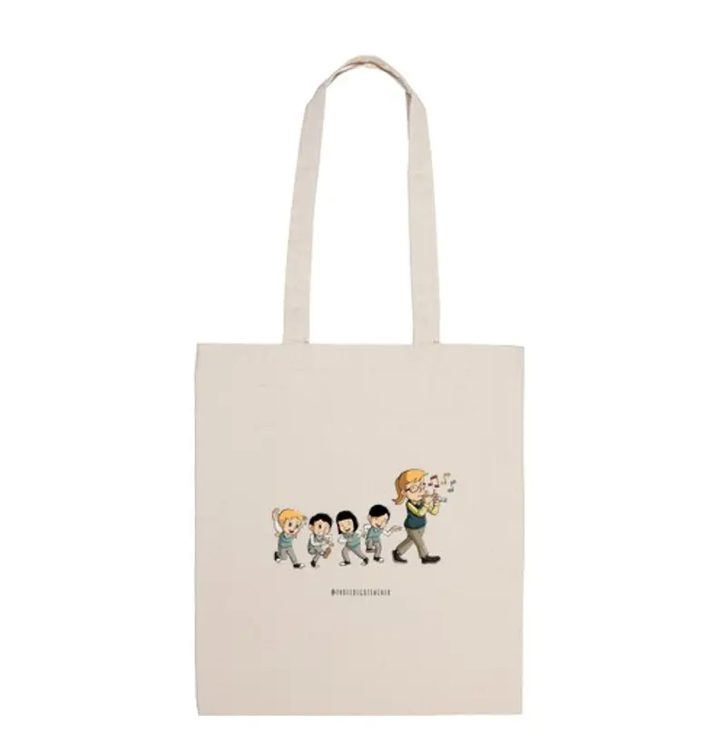 Borsa di tela Tote bags, natural color
