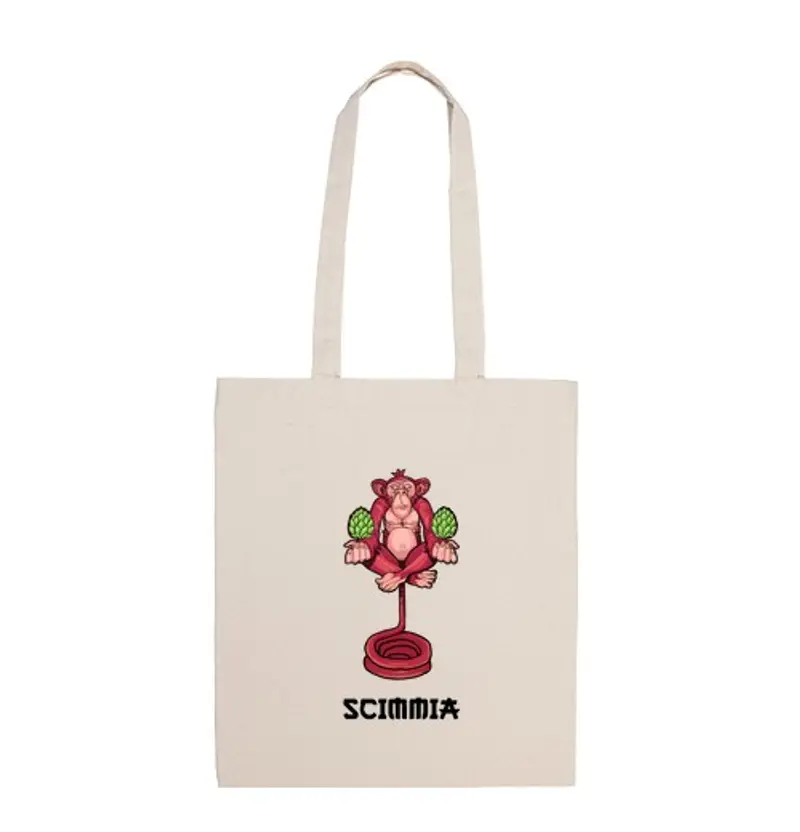 Borsa di tela Tote bags, natural color