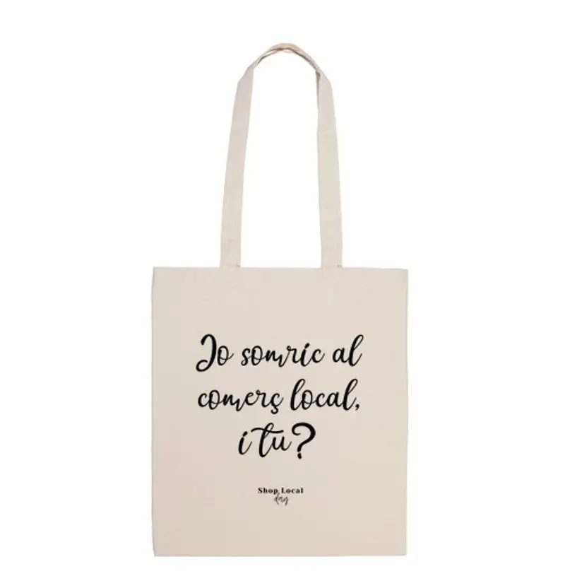 Borsa di tela totebag - jo somric, catalano