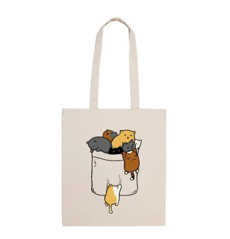 Borsa di tela troppo carino