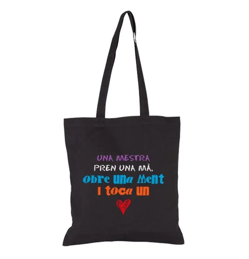 Borsa di tela un insegnante suona un coro segg