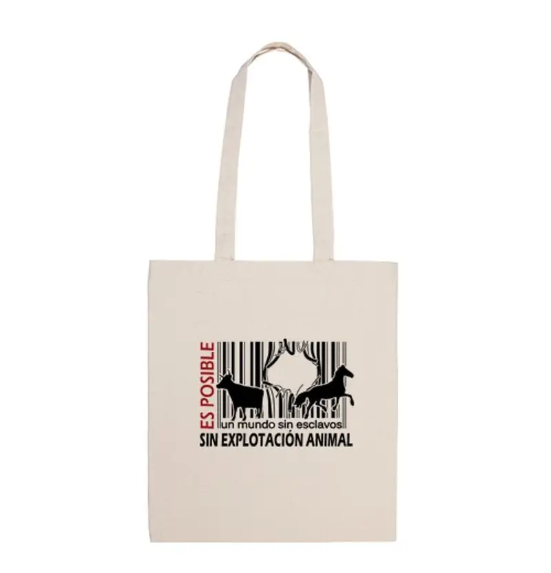 Borsa di tela un mondo senza schiavi