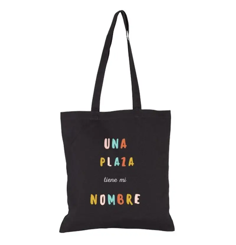 Borsa di tela una tie piazza ne il mio nome