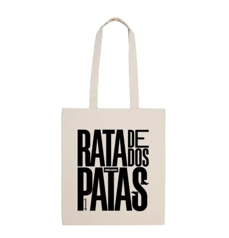 Borsa di tela violenza di genere