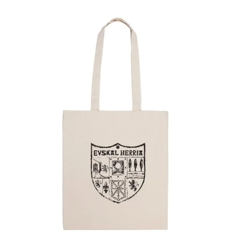 Borsa di tela zazpiak bat euskal herria nero