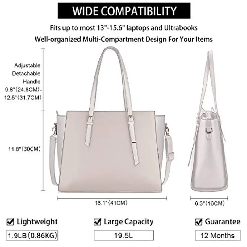 NEWHEY Borsa a tracolla Donna Beige 2464221 miniatura 2