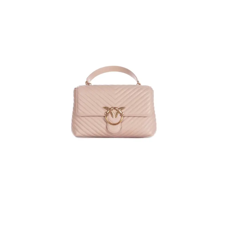 Borsa Donna PINKO Beige grigio Love lady puff big cl sheep