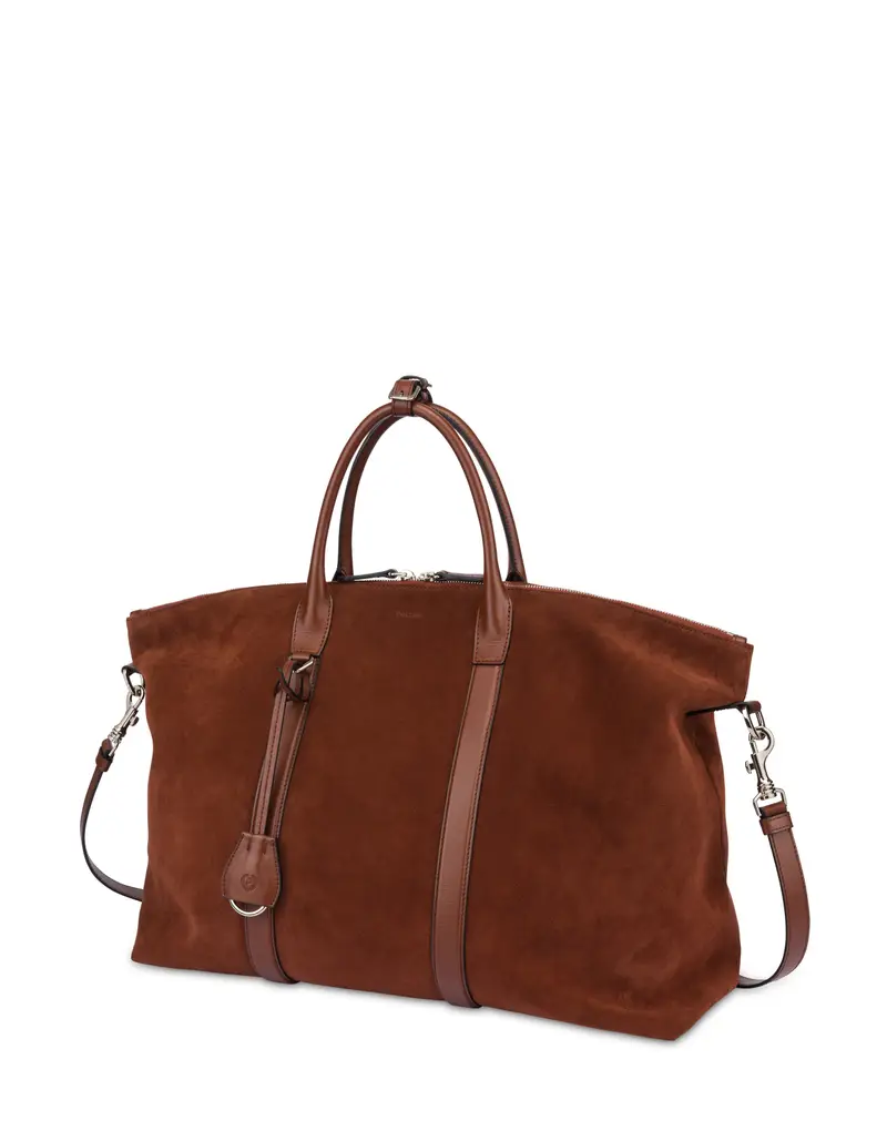 Borsa doppio manico in crosta The New Touch COGNAC, one_size, Pollini miniatura 2
