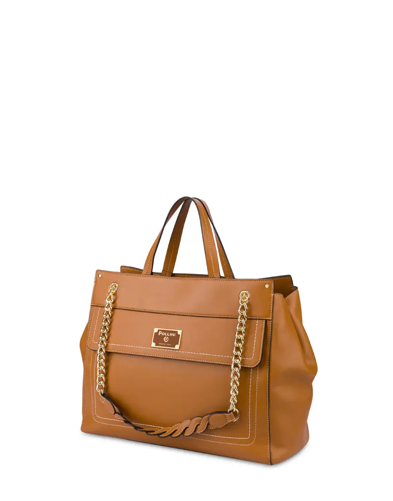 Borsa doppio manico Rodeo CUOIO, one_size, Pollini miniatura 2
