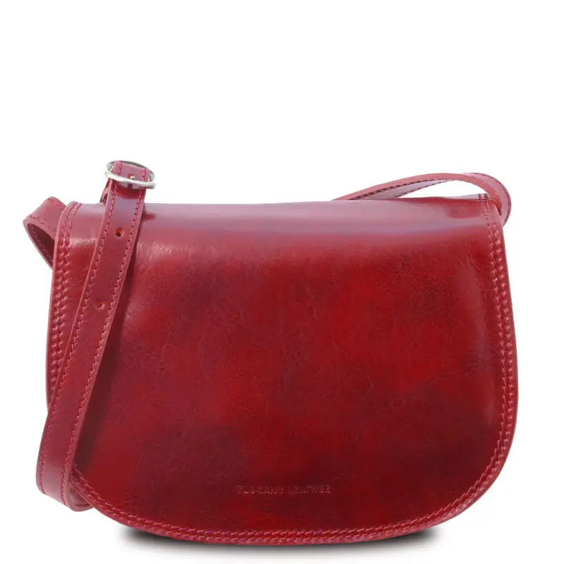 Borsa in pelle da donna Rosso