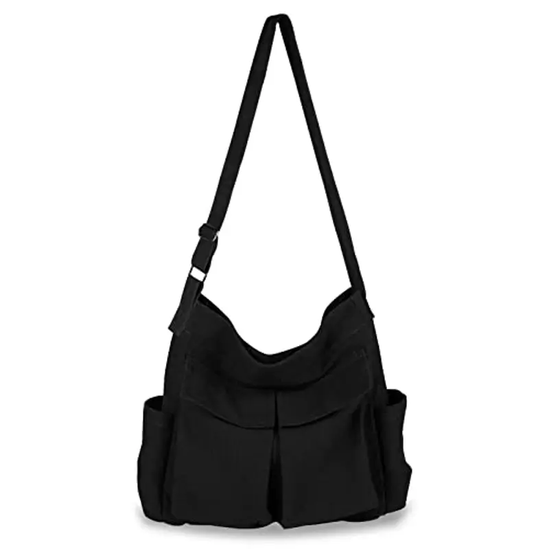 BROADREAM Borsa messenger Donna Nero 2189824