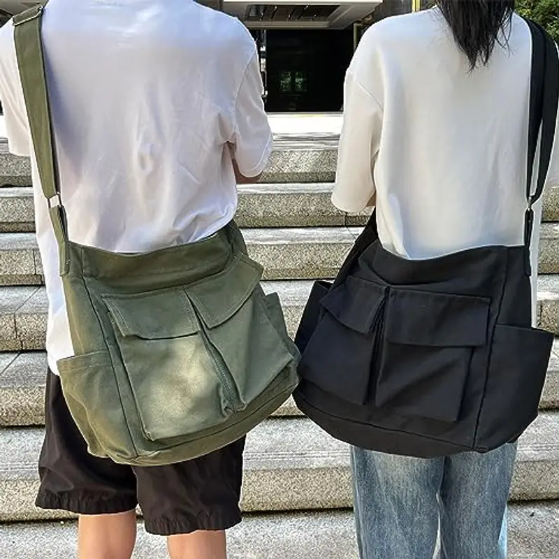 BROADREAM Borsa a tracolla Donna Nero 2189824 miniatura 2