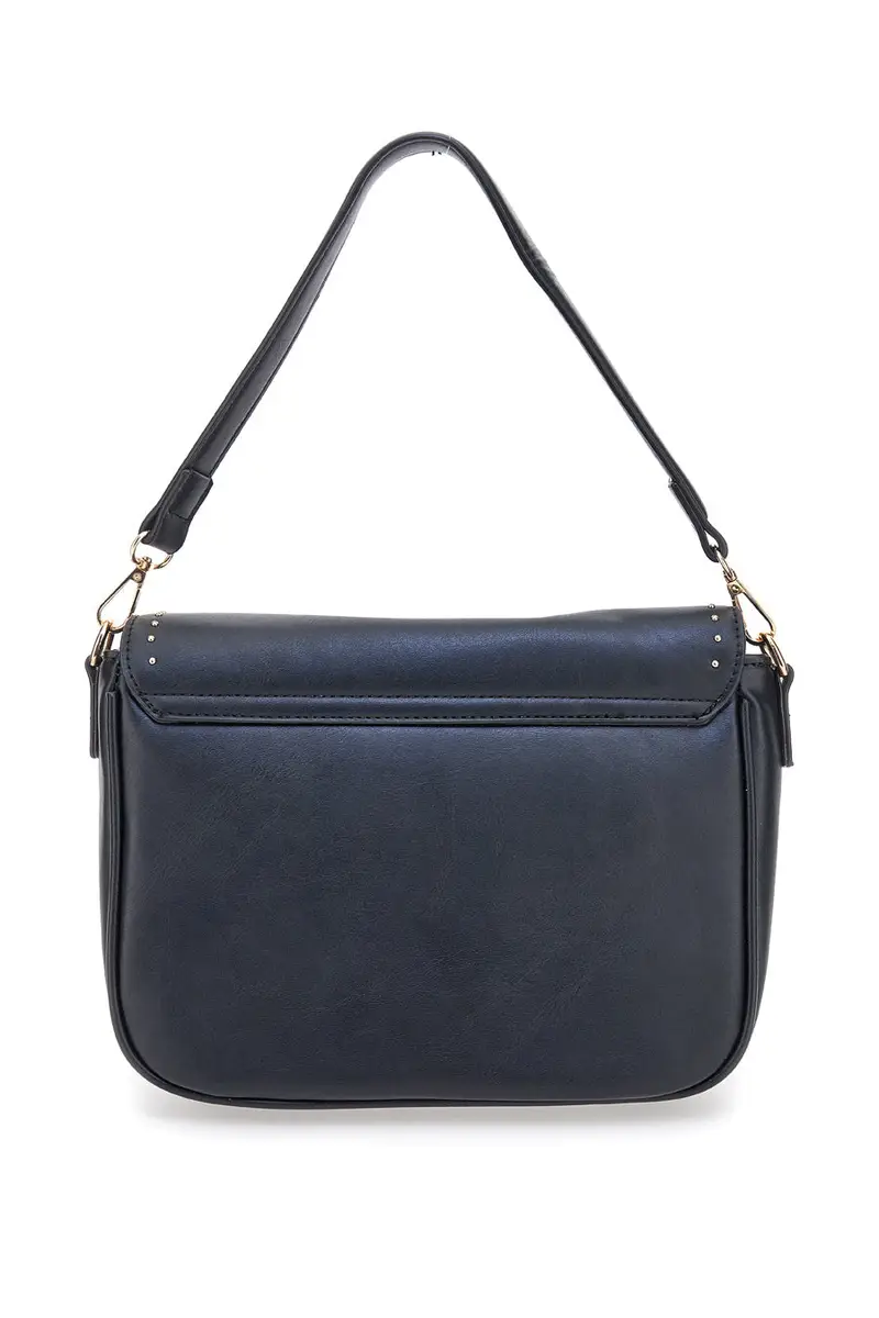 Borsa Nera con Tracolla e Manico Rimovibili Double Check 18242-4 miniatura 3