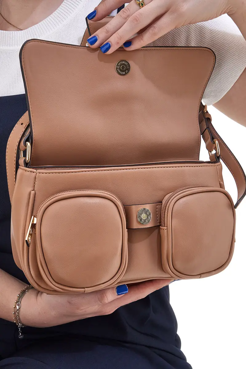 Borsa Rettangolare a Spalla con Tasche GUIDO VIETRI K30.365.B016 miniatura 2