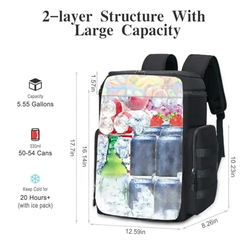 HSHRISH Borsa a tracolla Uomo Rosso 943235 miniatura 2