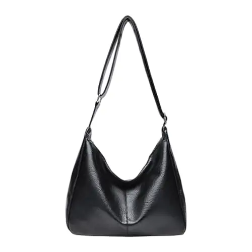 Mabecol Borsa hobo Donna Nero 3496470