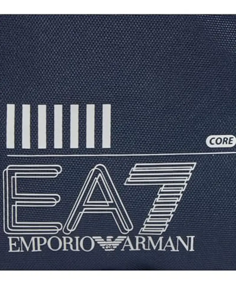 Borsa tracolla uomo Emporio Armani EA7 train core pouch bag small blu UBS23EA16 245086 Piccola miniatura 2