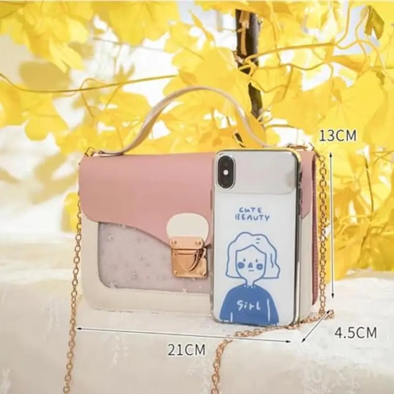 ANPTER Borsa a tracolla Bambina Rosa 815639 miniatura 3