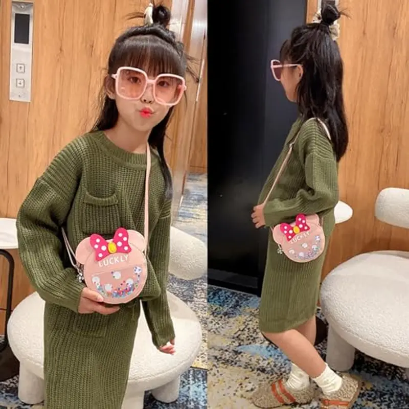 ANPTER Borsa a tracolla Bambina Rosa 1608333 miniatura 2