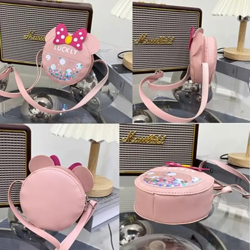 ANPTER Borsa a tracolla Bambina Rosa 1608333 miniatura 3