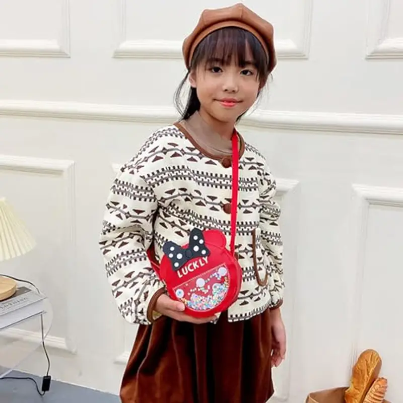 ANPTER Borsa a tracolla Bambina Rosso 1608335 miniatura 2