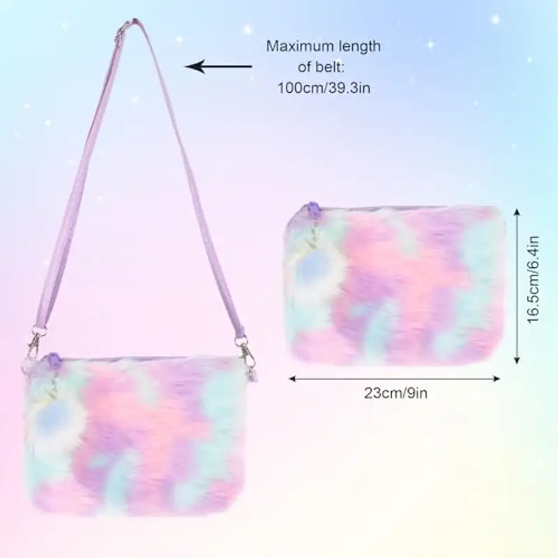 Tolenre Borsa a tracolla Viola 2270171 miniatura 2