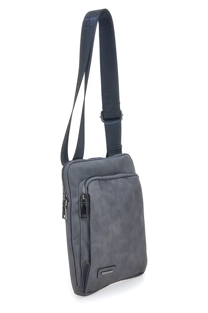 LANCETTI Borsello Grigio 1946155 miniatura 2