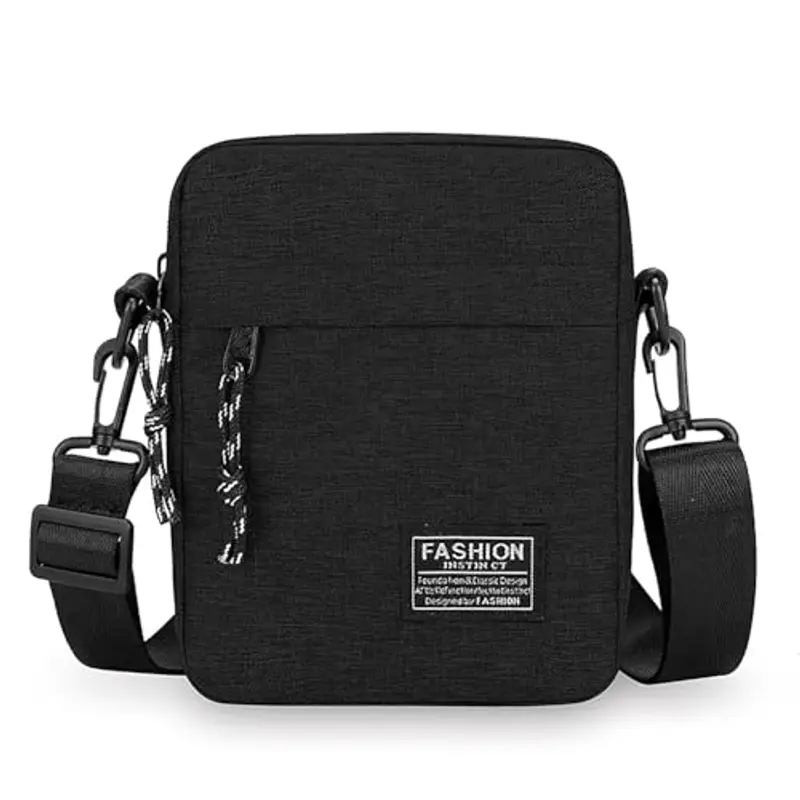 Enreluya Borsello Uomo Nero 2143087