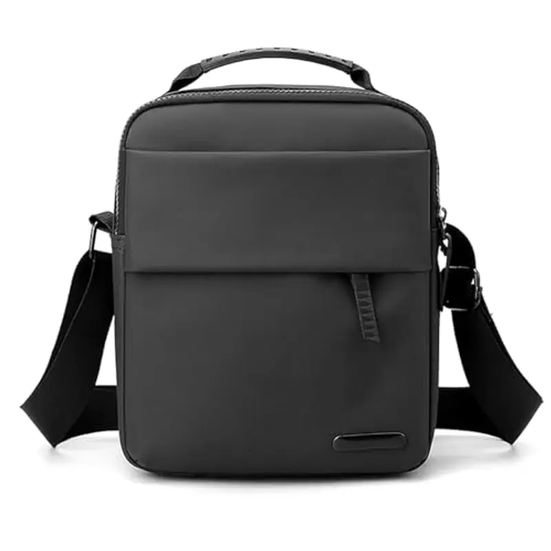 A-QMZL Borsello Uomo Nero 1602735