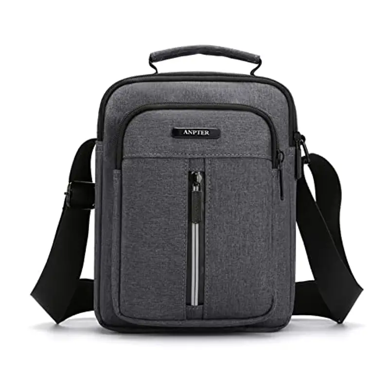 ANPTER Borsello Uomo Grigio 1602701