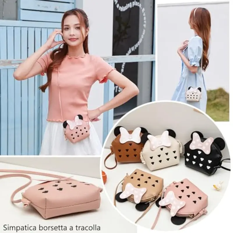 Vologle Borsa a tracolla Bambina Rosa 1577265 miniatura 2