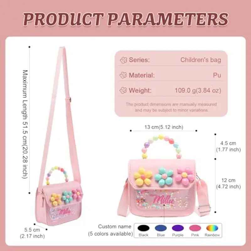 Wamantic Borsa a tracolla Ragazza Rosa 1907878 miniatura 2