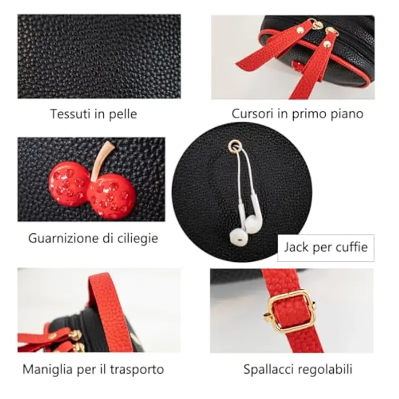 Vologle Borsa a tracolla Bambina Rosa 1088995 miniatura 3