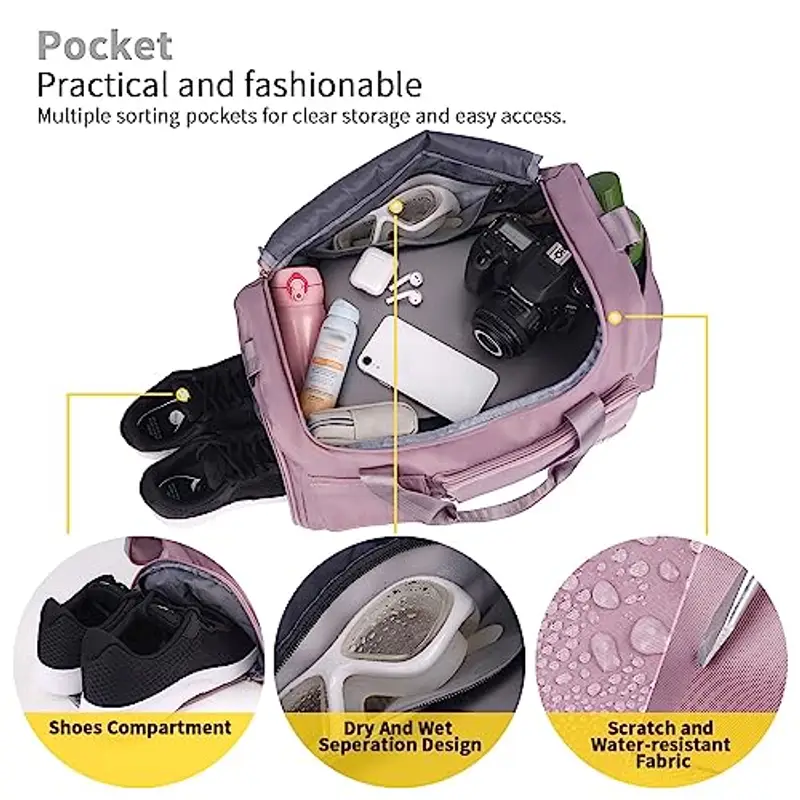 FIORETTO Borsone da viaggio Donna Rosa 1915117 miniatura 3