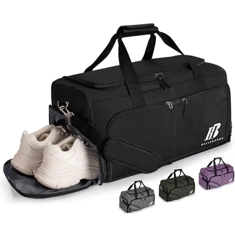 BalladHome Borsone da viaggio Uomo Viola 2198087