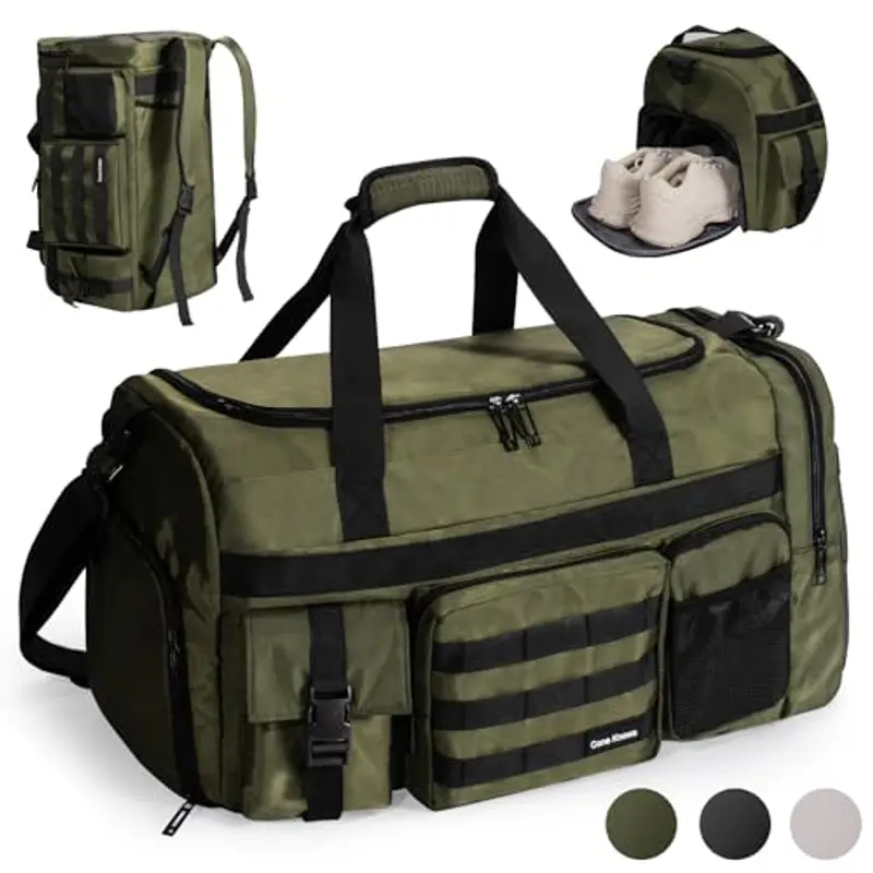 BalladHome Borsone da viaggio Uomo Verde 1962235