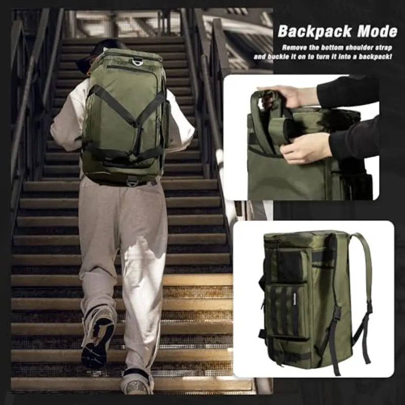 BalladHome Borsone da viaggio Uomo Verde 1962235 miniatura 2