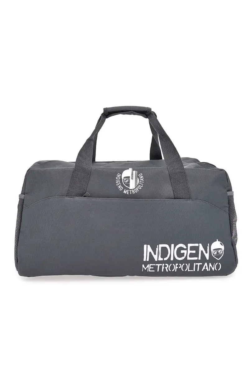 Borsone Sportivo Grigio Indigeno Metropolitano 23016 miniatura 2