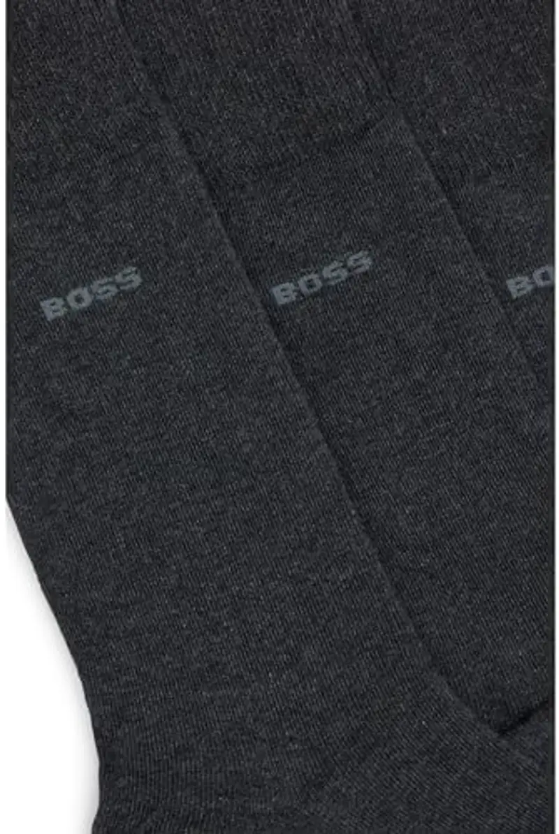 BOSS 3P Rs Uni CC Regular_Socks, Charcoal12, 43-46 Uomini miniatura 2