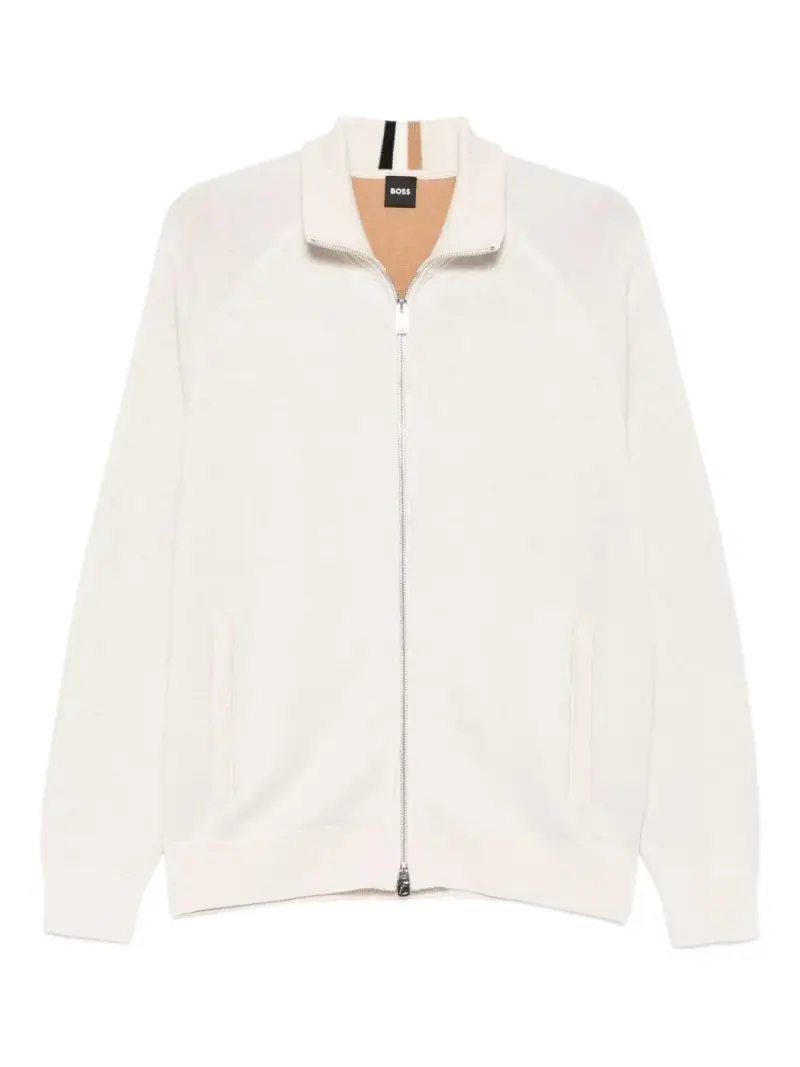 Boss Giacca bianca uomo in cotone